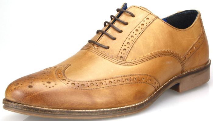 Tan men's dress shoes