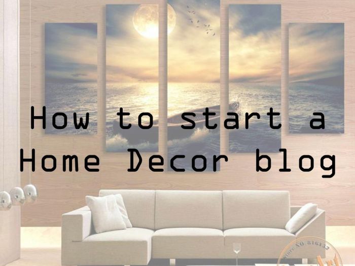 How to start a decorating blog