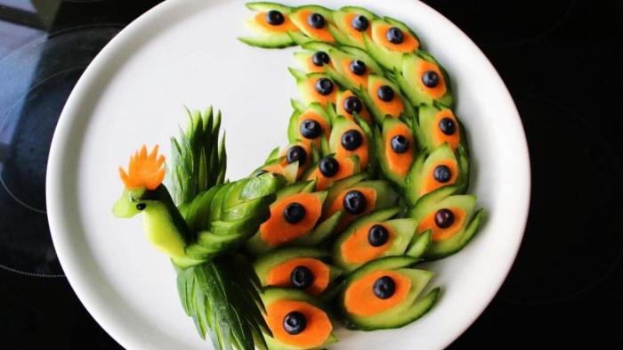 How to make vegetable decoration