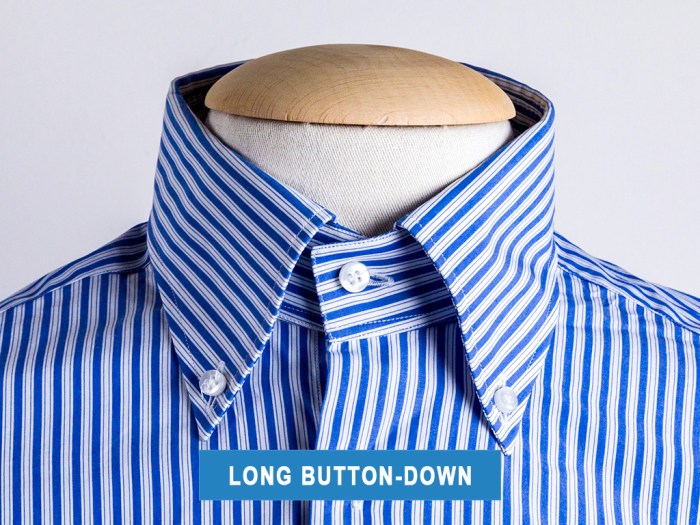 Mens tall collar dress shirts