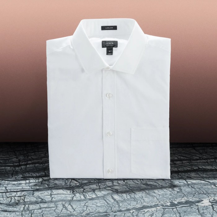 Mens white shirt dress